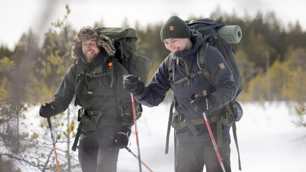 Metsähiihtoa Kuhmon Sinisellä polulla