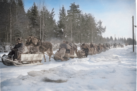 Suomalaisia evakkoja talvisodan aikaan / NTRNZ Media oy