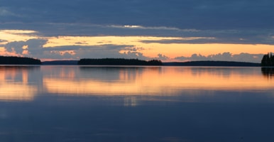 Kuva Lentuan järvestä
