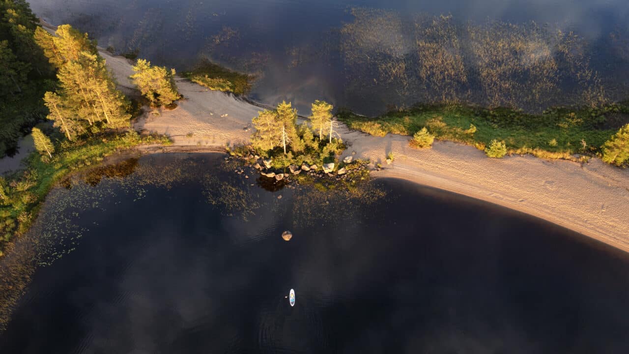 Ilmakuva Harakkasaaresta