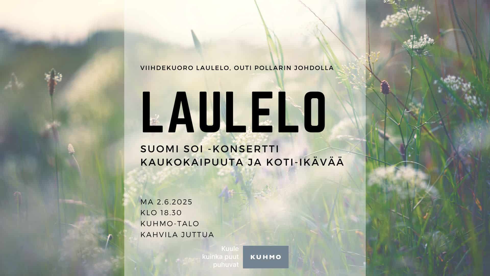 Suomi Soi -konsertti: Viihdekuoro Laulelo