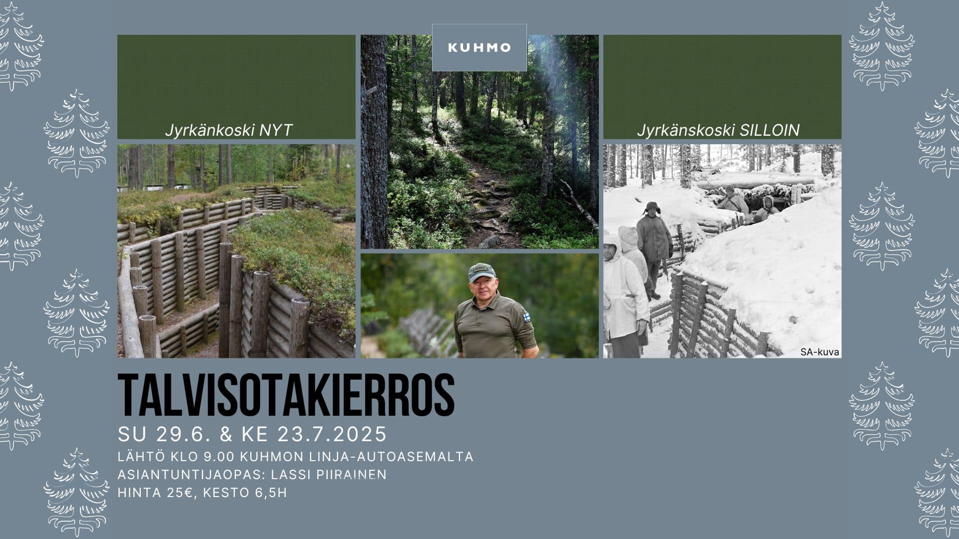 Talvisotakierros 29.6. ja 23.7.2025