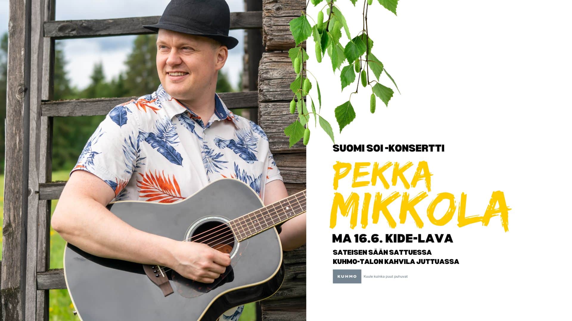 Suomi Soi konsertti Pekka Mikkola 16.6.