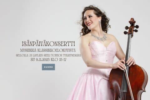 Isänpäiväkonsertti: elokuvamusiikkia Seeli Toivion tulkitsemana 9.11.2025