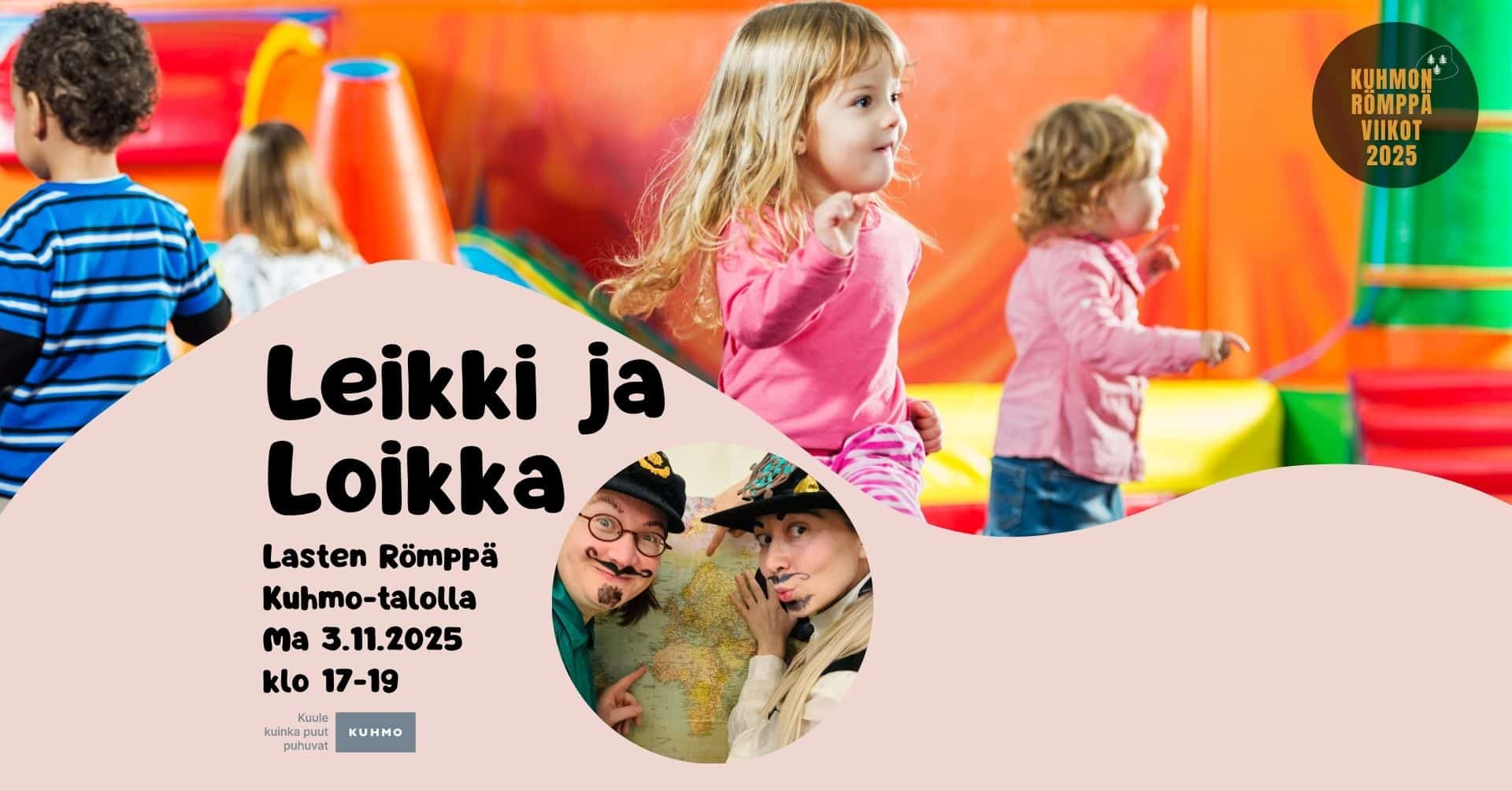 Leikki ja Loikka Lasten Römppä 3.11.2025