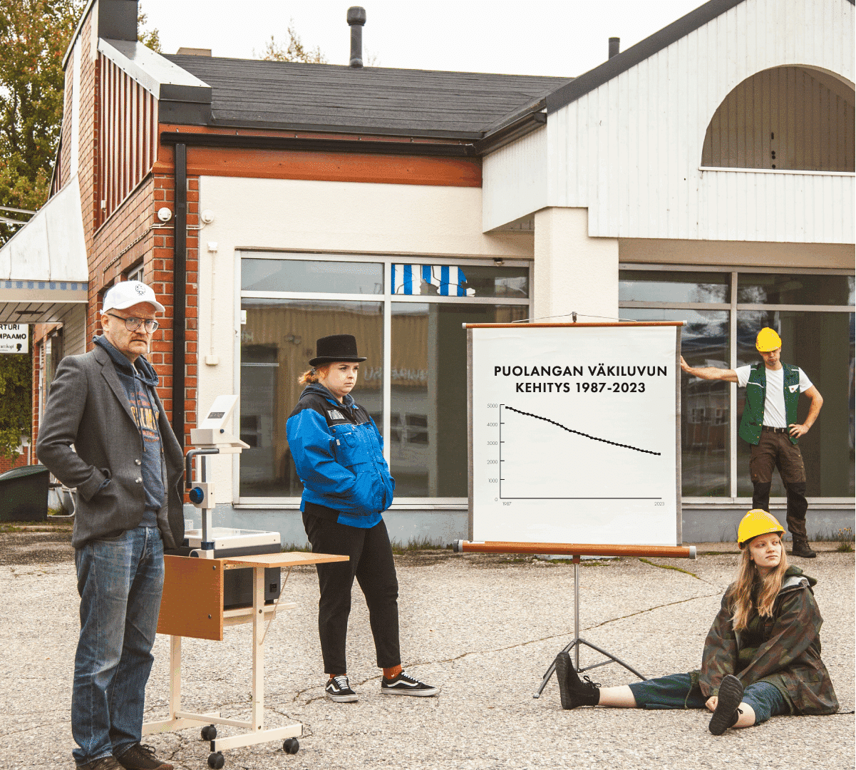 Puolangan pessimistit esiintyvät Kainuun kulttuurigaalassa 12.12.2025 Kuhmo-talossa