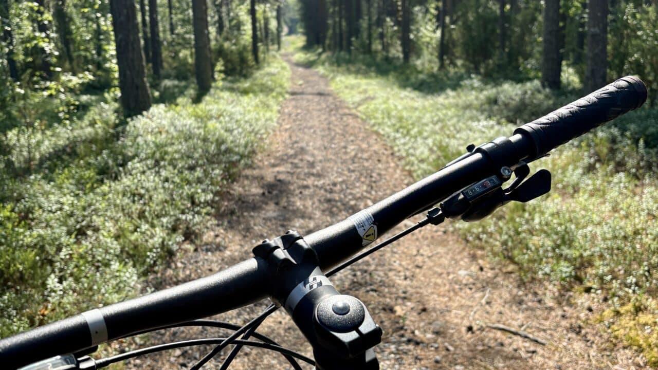 Hepokangas maastopyöräily. Kuva: Inka Makkonen