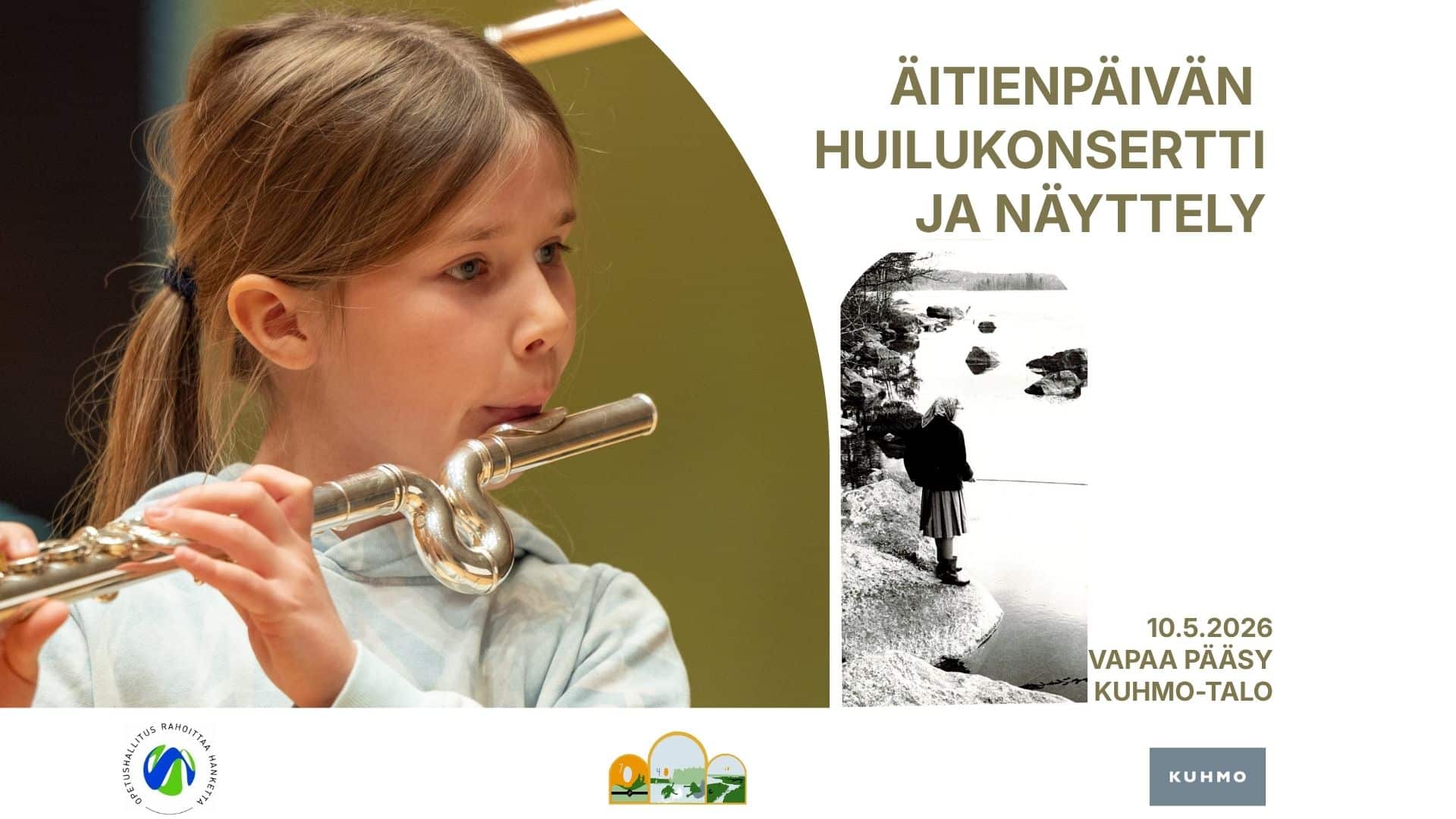 Äitienpäivän ohjelma 2026 Kuhmossa