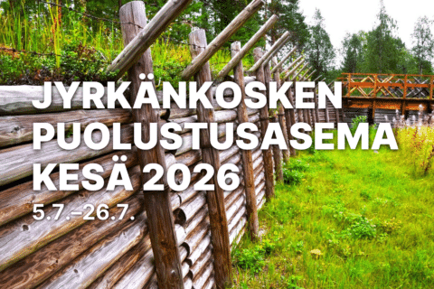 Jyrkänkosken puolustusasema auki 5.7.–26.7.