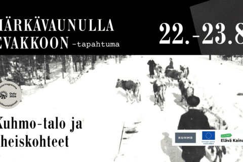 Evakkotapahtuma Kuhmossa 22.–23.8.2026