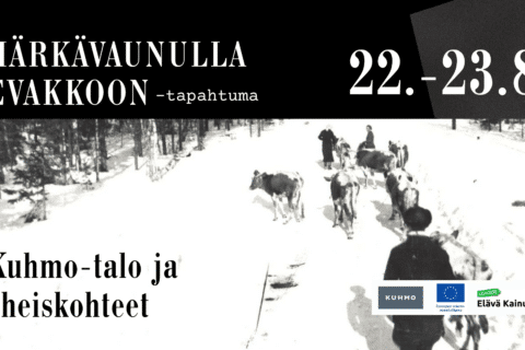 Evakkotapahtuma Kuhmossa 22.–23.8.2026