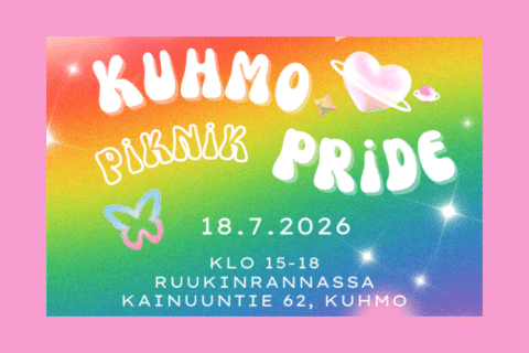 Kuhmo Pride – Sateenkaaripiknik